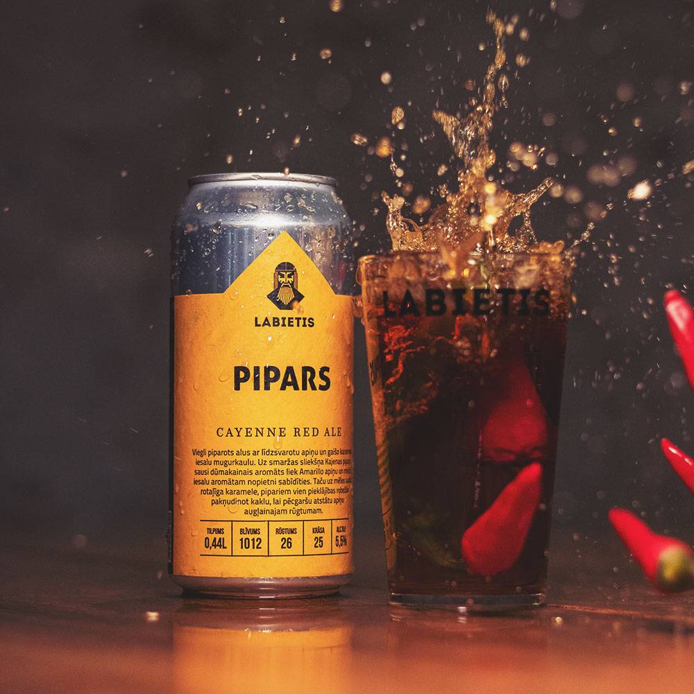 Pipars Cayenne pepper red ale