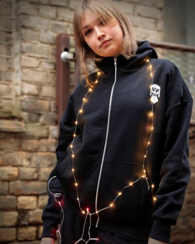 PAGAN BREWS HOODIE WITH ZIPPER